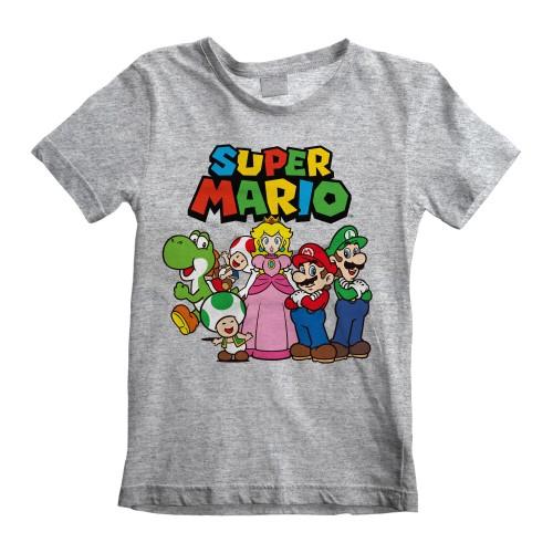 

Super Mario Childrens/Kids Group Shot T-Shirt