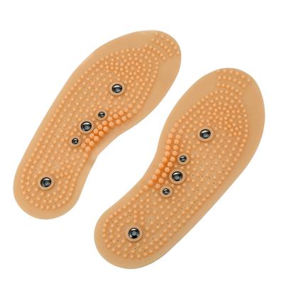 Shoes Comfort Pads Magnetic Therapy Magnet Health Care Foot Massage Insoles (3540(CN))