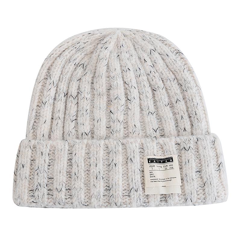 New Women Slouchy Loose Winter Hats Decoration Beanie Hats For Women Warm Beanie Streetwear Cap Hats Outdoor Winter Knitted Hat