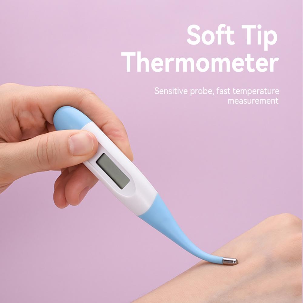 AnGku 8 seturi Instrumente de îngrijire a bebelușului Kit portabil de igienă pentru bebeluși cu trusă de îngrijire cu cutie EVA pentru nou-născut