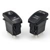 15A 24V LED Doppel-Licht Wippschalter für Yacht-, Bus- und Reisebus-Umbau