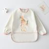 Children's Long-Sleeved Waterproof Feeding Bib