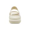 Crocs Puff Clogs EVA Slip-On Noise-Reducing Non-Slip Sandals Women Sandals Bone-White 207670-2Y2