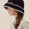 Marchen Leaf Crochet Bucket Hat_3color