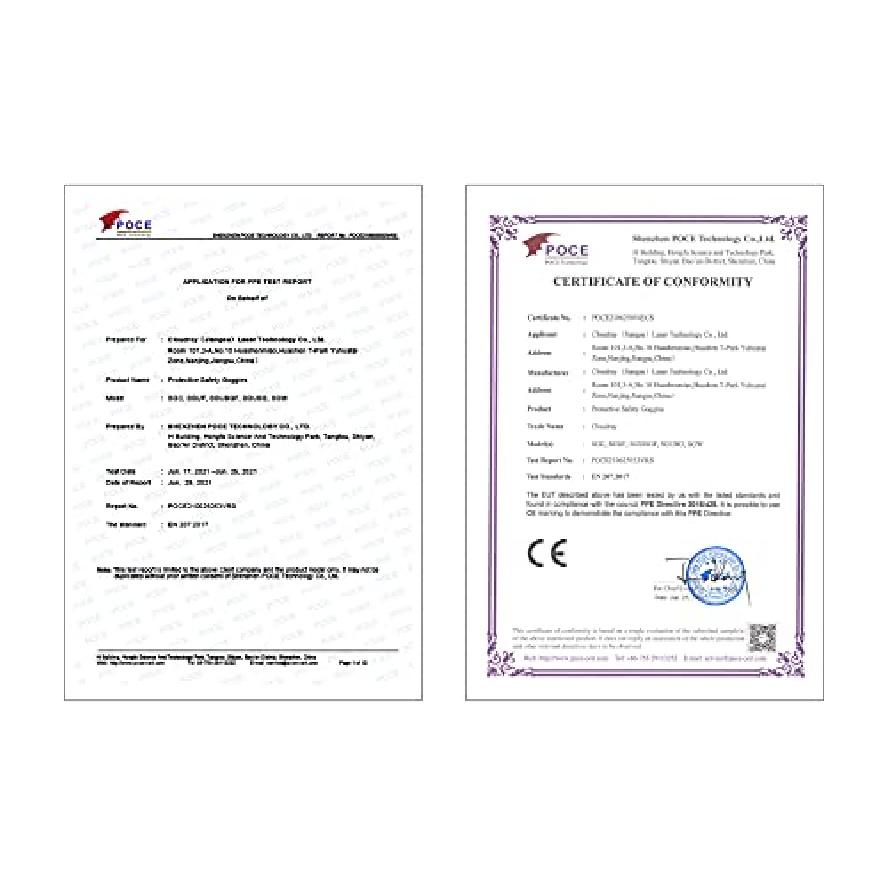 Cloudray CO2 Laser Safety Glasses,Safety Goggles,10600nm Laser Safety Goggles,Laser Eye Protection Od 6+ Glasses Professional Goggles for CO2 Laser