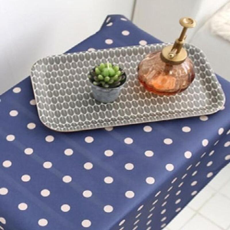 Circle Tea Table Cover (2 colors) W9DA2E7 brown