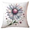 New Glitter Daisy Printed Pillowcase Light Luxury Floral Home Living Room Sofa Cushion Pillowcase