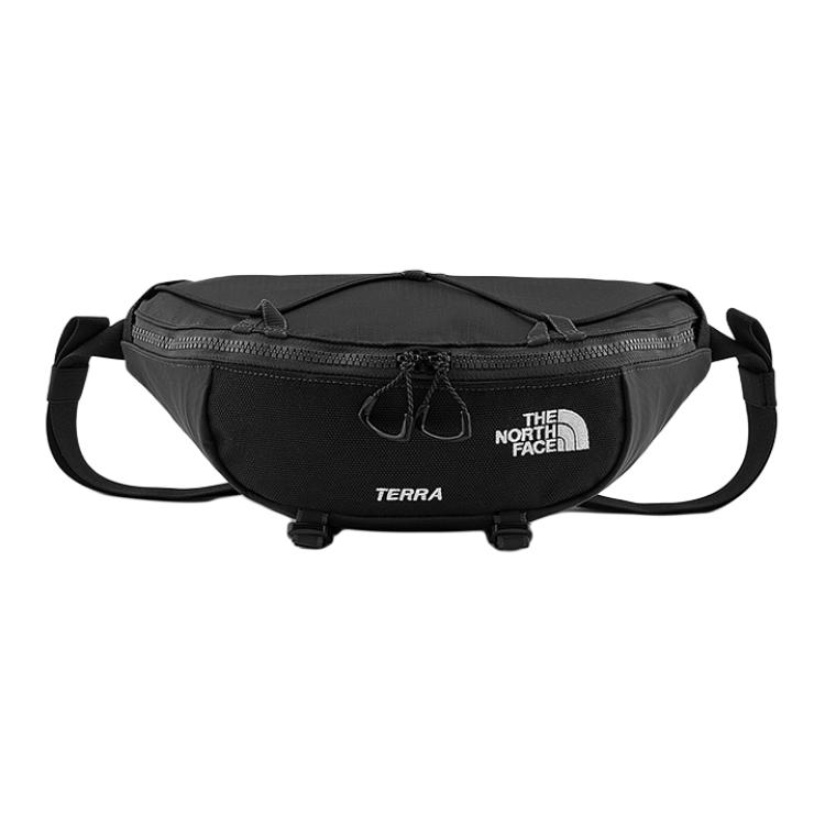The North Face 3L Terra Lightweight Portable Casual Waist Bag Outdoor Men bags Black 81EO-MN8 Black