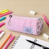 Towel Roll Pencil Case, Soft and Cute Pen Storage Bag, Cosmetic Pouch, Large Capacity Student Stationery Bag, School Supplies.