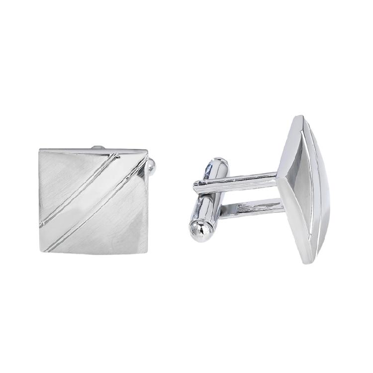 Sophisticated French Design Copper Cufflinks Nonslip Formal Attire Accessories Ergonomic Mechanism For Groomsmen