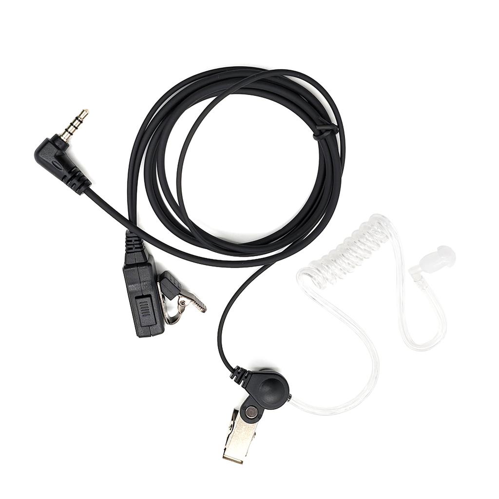 Replacement Headphone Coil Tube Earpiece Headset Air Tube Earpiece Headset PTT Earpiece for 1s Talkies