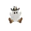 Halloween Specter Cowboy Ornaments Cowboy Specter Statue Lovely Specter Figurine For Outdoor Indoor Use