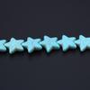 Energy Natural Stone Beads, Bohemian Style Star Blue Turquoise Loose Spacer Beads for Jewelry Making DIY Christmas Gifts Crafts Beading 38cm