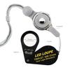 Gain Express Jewelry Loupe Lighted Jewelry Hastings Triplet Magnifier 30x for and More LED and UV Magnifier, Magnifier, Coins, Gemstones, Stamps,