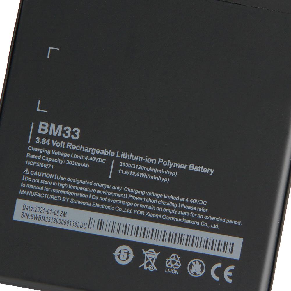 Replacement Phone Battery BM33 For Xiaomi 4i Xiaomi BM33 Replacement Battery With Free Tools 3120mAh