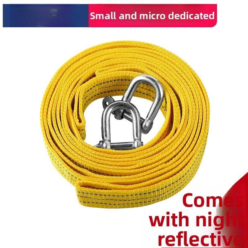 Automobile Emergency Flat Belt Trailer Rope, Crane Hoist Sling, 30-ton 9-meter Flat Forklift Sling, Rescue Rope