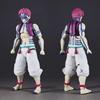 15cm Akaza Action Figure Demon Slayer Upper Moon Three Posable Joints Battle Gk Model Collectible Figurine Gift For Anime Fans