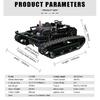 Diesel Remote Control Crawler Reel Lawn Mower - Efficient Garden Landscaping Tool