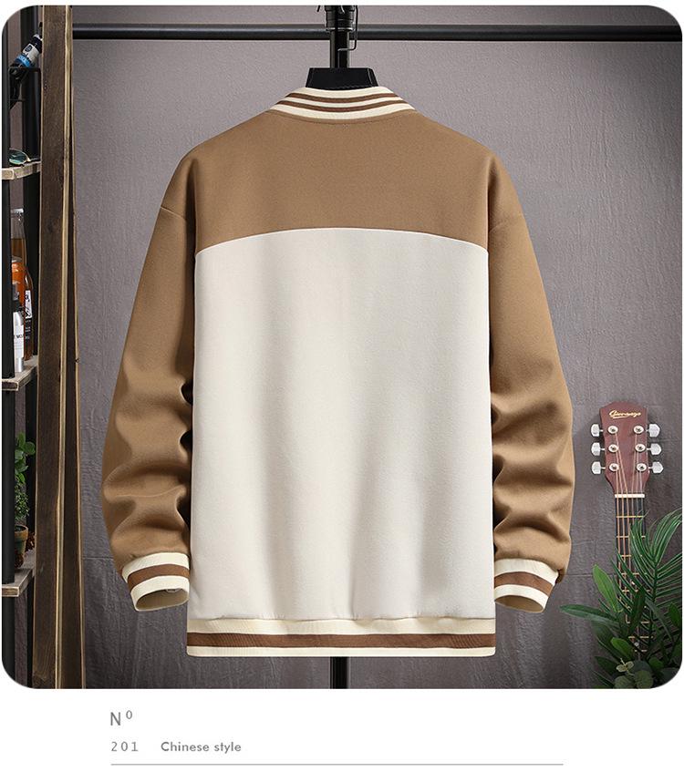 Teen Boys' Baseball Jacket & Sweatshirt Set for Ages 13-15