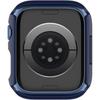2in1 Case + Tempered Glass for Apple Watch 7/8/9 45MM, Navy Blue