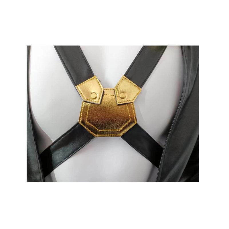 JoJo Risotto Nero Cosplay Anime Uniform Hooded Bizarre Adventure Halloween Golden Wind Costume Party Outfit for Men