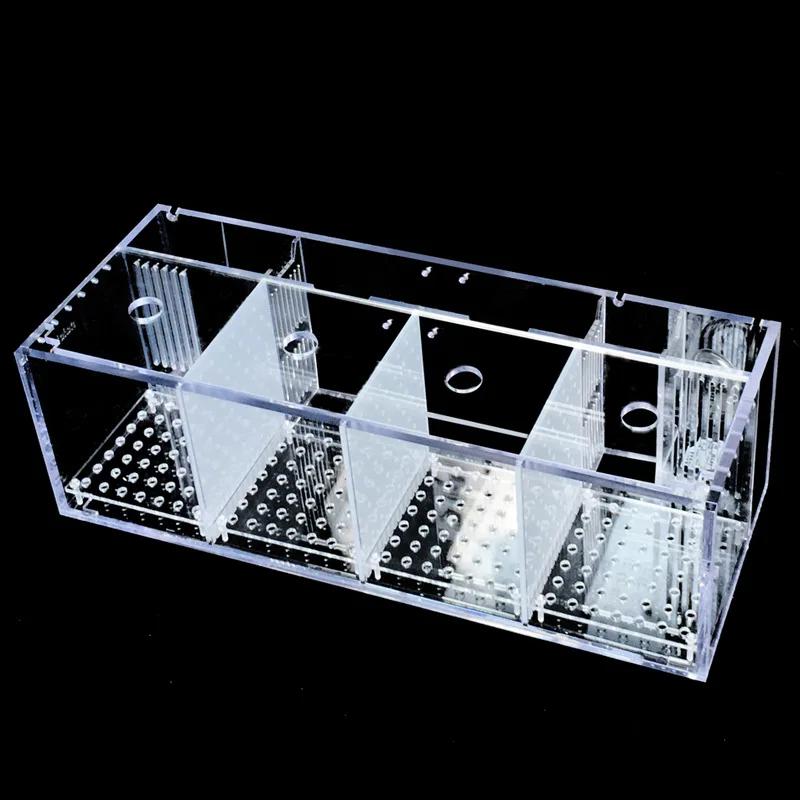 Acrylic Micro Small Fish Tank Desktop Mini Aquarium Betta Tank Plastic Fish Bowl Turtle Tank Plastic Fish Bowl