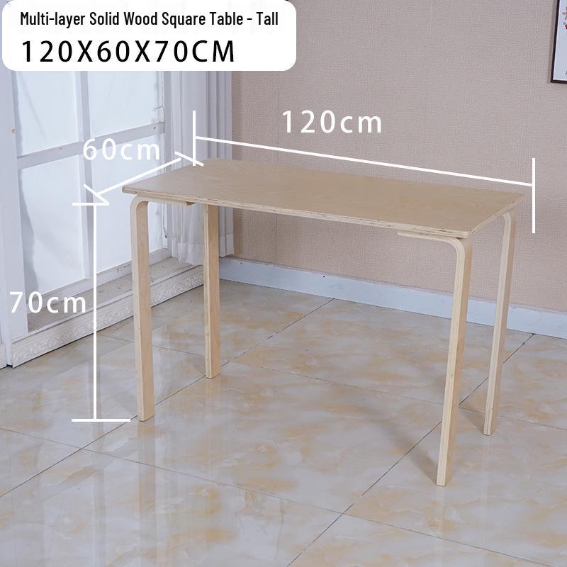 Solid Wood Stool - High & Low Styles: Commercial, Dining, Low, Simple, Adult Bentwood