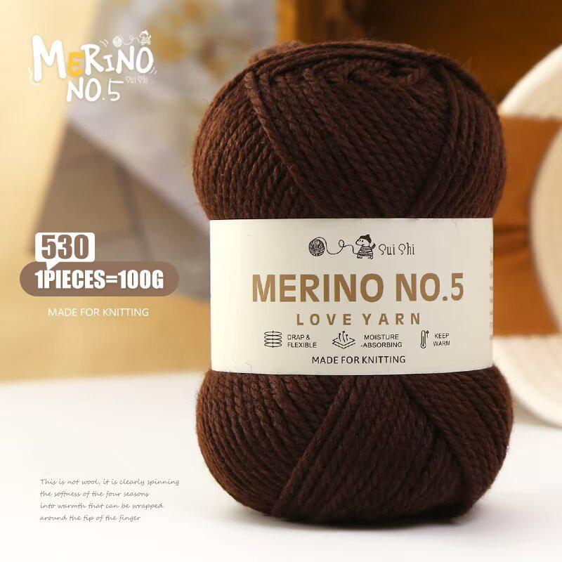 Australian Wool Chunky Scarf & Sweater Yarn for Hand Knitting