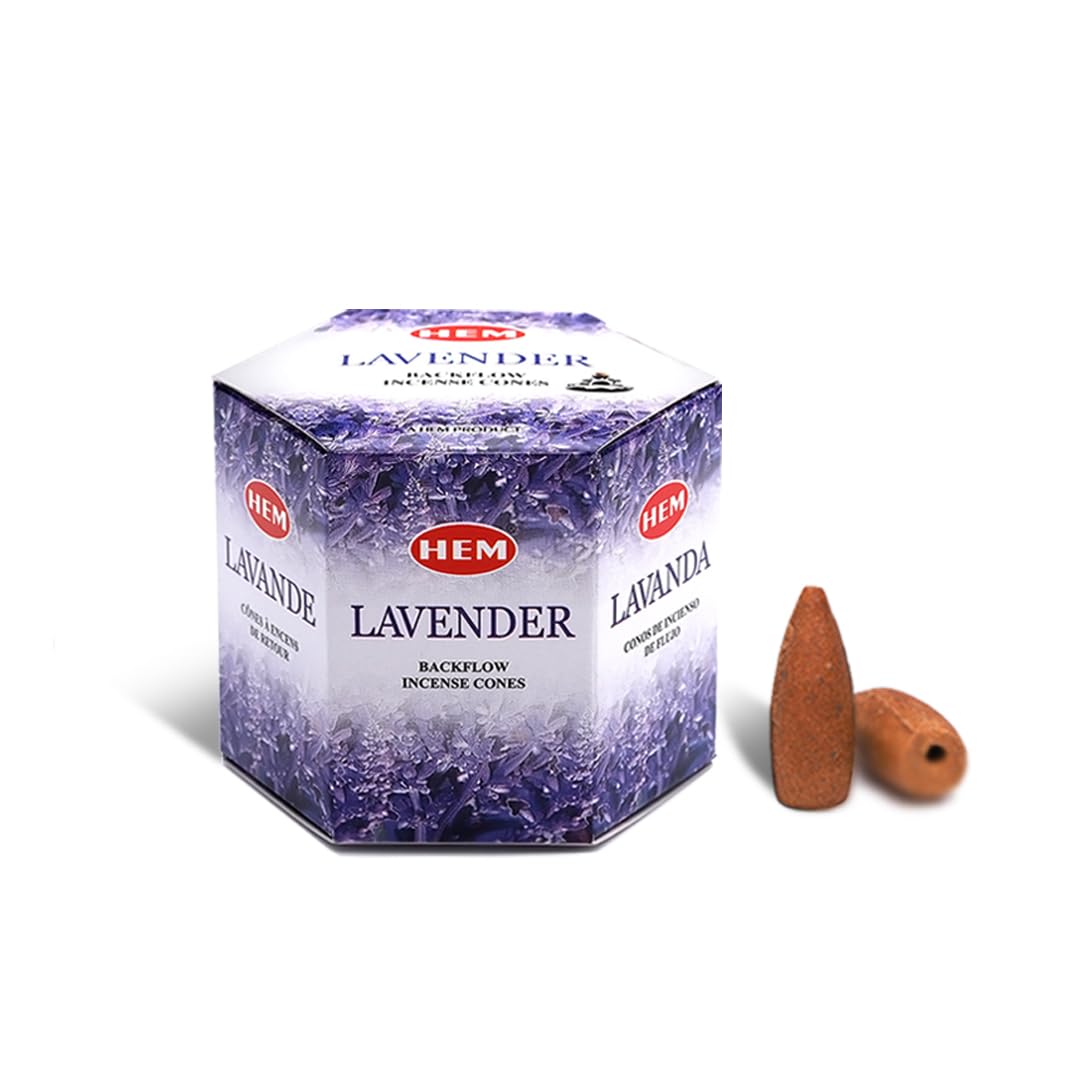 

HEM Lavender Backflow Incense
