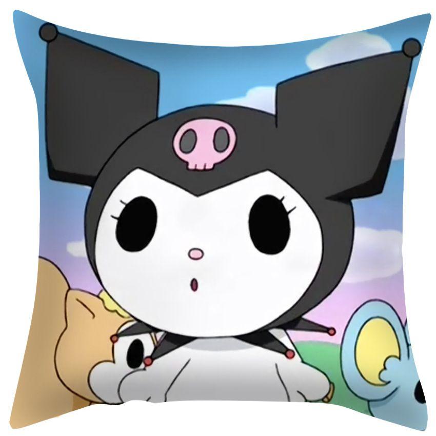 My Melody Kuromi Peach Skin Plush Pillowcase For A Comfortable Night's Sleep