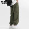JEEP SPIRIT Herren Baumwoll-Cargo-Jogginghosen