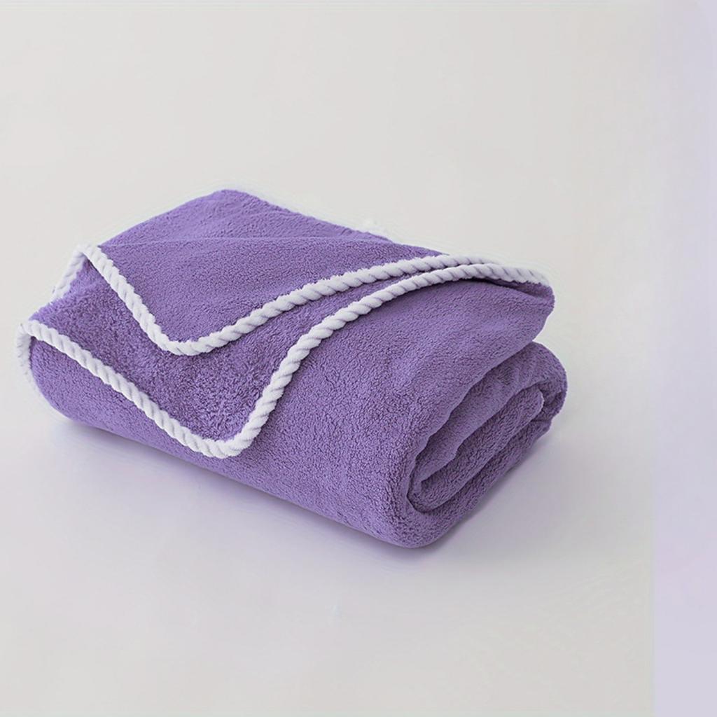 Extra Large Soft Absorbent Bath Towel 34 "x70" - Purchase 1 High Quality Flannel Towel, Multi Functional Bath Towel/Shawl -35*35cm