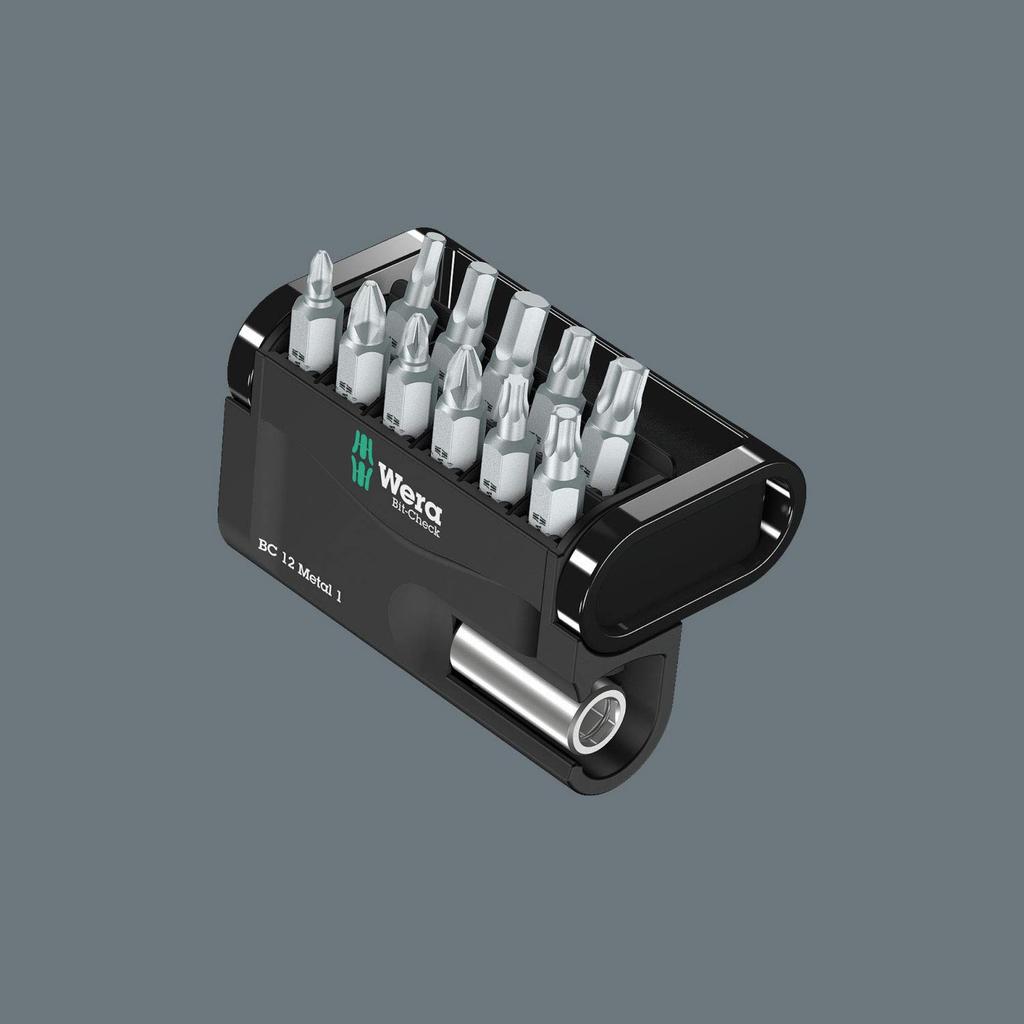 WERA Metall-Bit-Satz 11-teilig (057424)