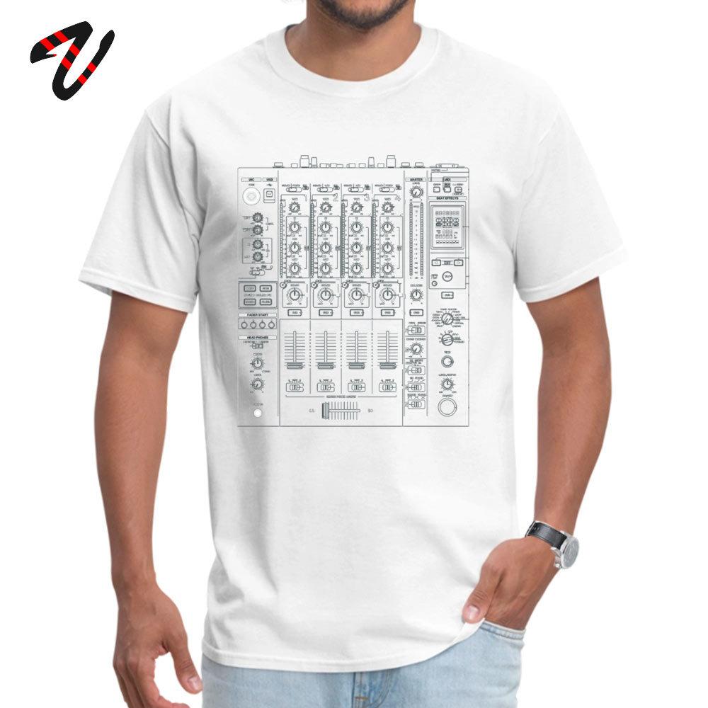 Reines Rasta Männer Programmierer Ärmel DJ Mixer T-Shirt Fitness Enge Oberteile T-Shirts Neues Design bequemes Rundhals-Oberteil T-Shirts