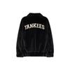 New MLB Velvet Jackets Unisex Black 3AFDV0236