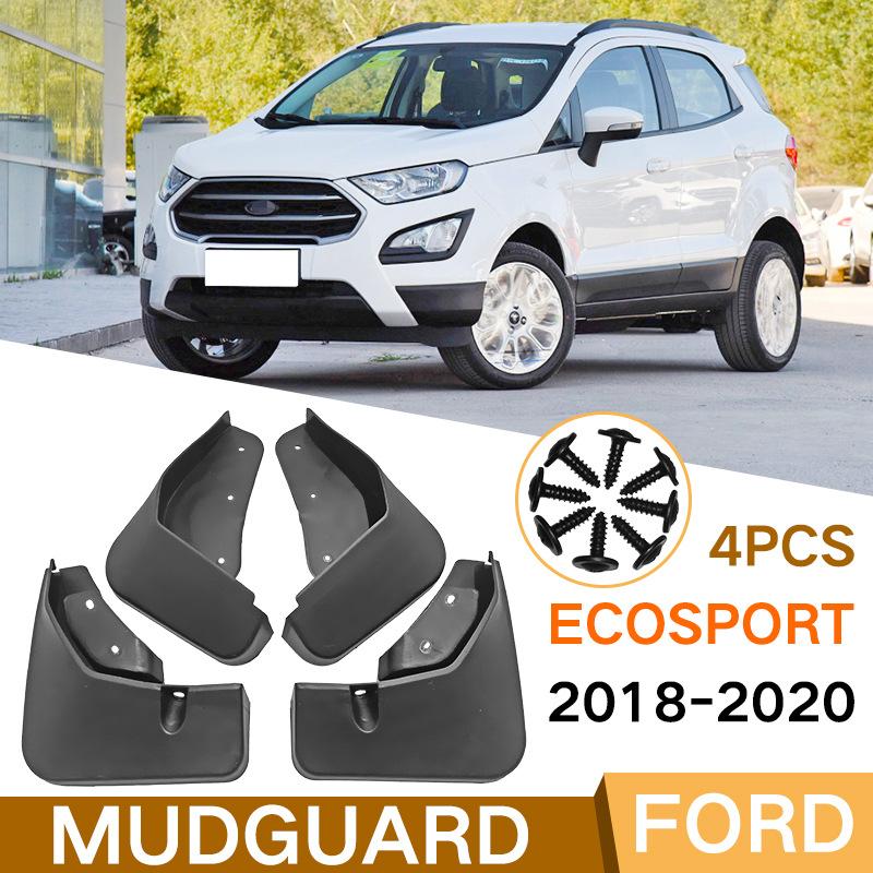 Mud Flaps For Ford Ecosport 2018- MudFlaps Front Rear Fender Car 18-20