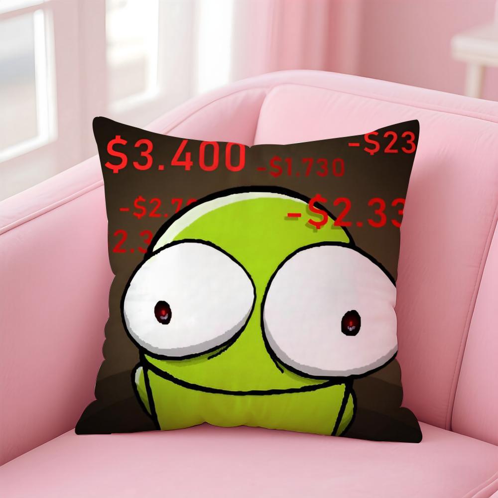 

Horrible Games RREPOS Cushion Cover Pillowcase Short Plush Invisible zipper Room Sofa Cushion Cover 30X30cm