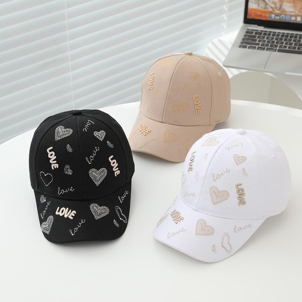 Kids Baseball Cap 52-54cm 2-8 Years Girls Spring Summer Sun Hat Boys Cap Outdoor Travel Cute Adjustable Snapback Casual Hip Hop