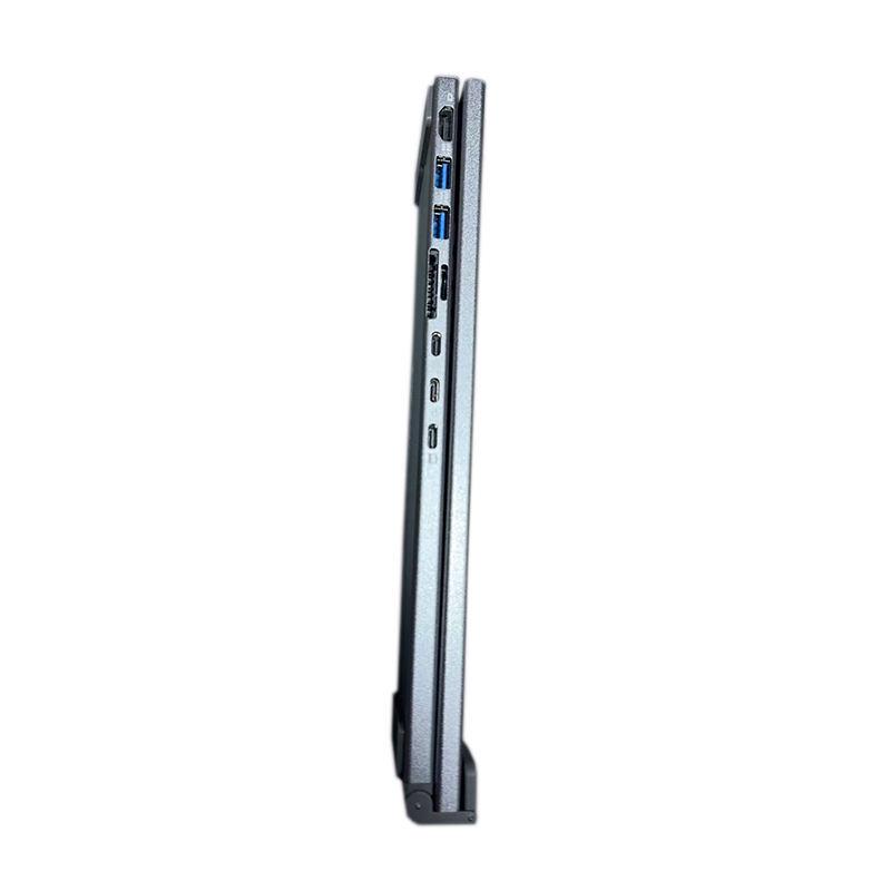Foldable Aluminum Laptop & Desktop Stand with HUB Docking Station