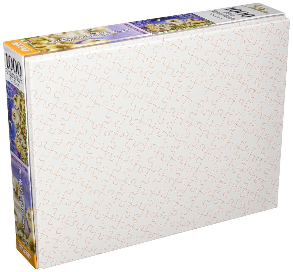 In Beverly 1000 Piece Jigsaw Puzzle Play In the Moonlight X [Made Japan] Let's (49 72cm) 31-516