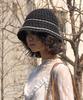 THE GREEN LAB Summer Crochet Knit Bucket Hat [Black]