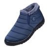 Plus Size Shoes for Men 39-47 Winter Fashion Men Plush Warm Waterproof Platform Wedges Non-slip Snow Boots Flats Sneakers Women