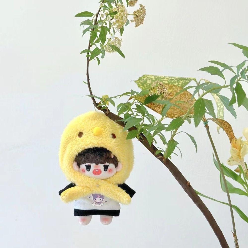 Penguin Bear Idol Plush Doll Hat Plush Stuffed 10CM Cotton Doll‘s Clothes  Christmas