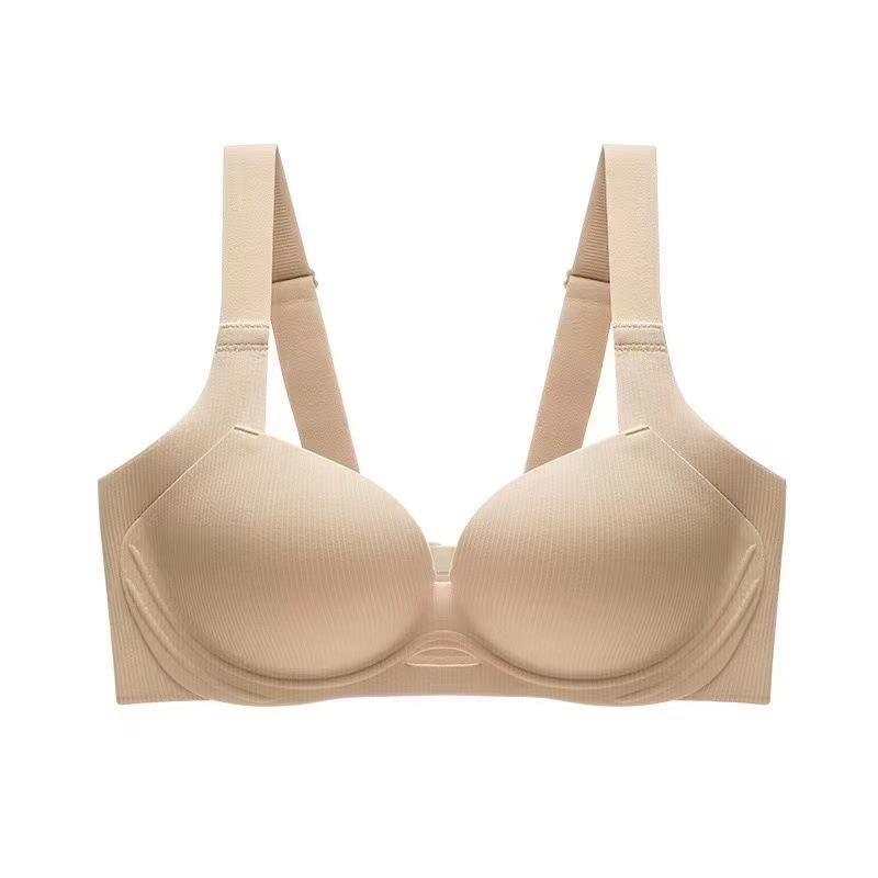 Red Underwear, Wedding Bride, Women with Big Breasts and Small Breasts, No Steel Rims, Bra, No Steel Rims, Comfortable.
