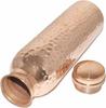 Nirmal Ganga Hammered Copper Bottle 1L | Pure Copper Water Bottle | Handcrafted Leakproof Design | Pack of 1