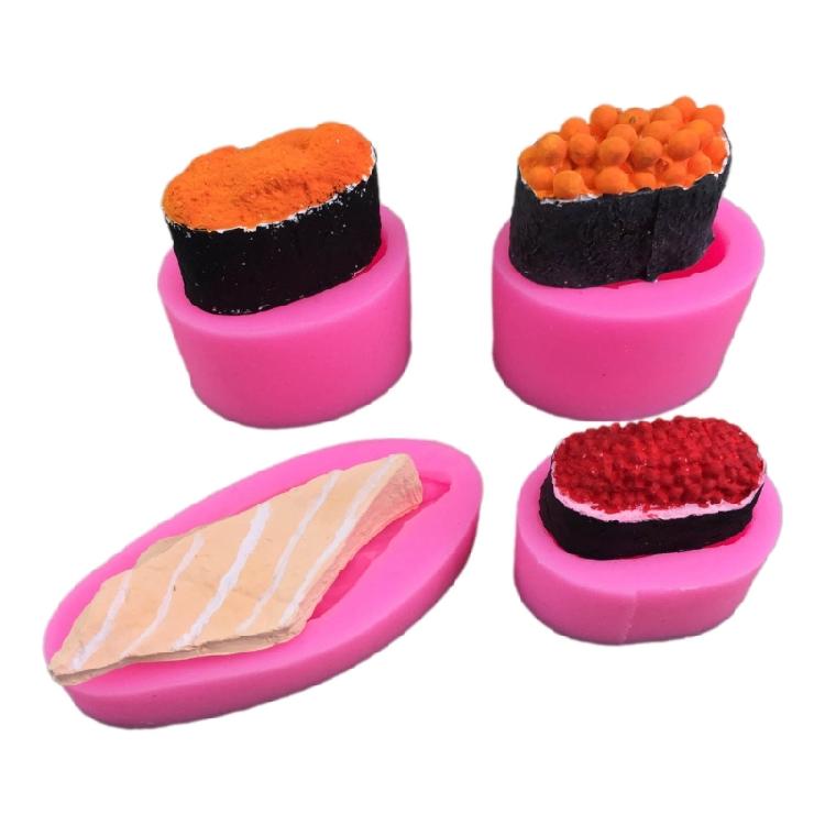 Chocolate Moulds Bakings Supplies Sushi Shaped Cake Decorating Tool for Mousse