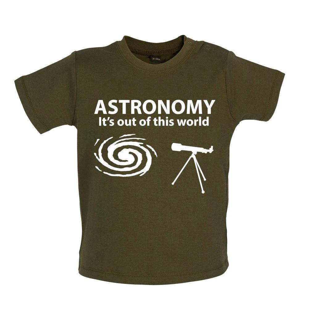 

Astronomy It s Out Of This World - Baby Kids Boys Girls Unisex T-Shirt / Babygrow - Planets Gift Funny 100