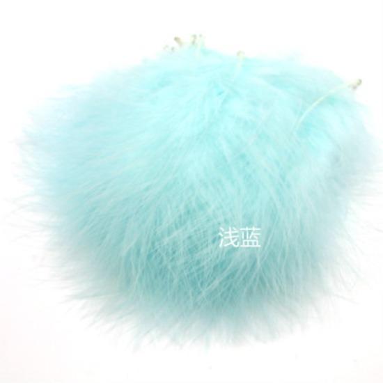 50Pcs Feather Perennial Diy Color Full-Fleece Feather Turkey Feather Jewelry Accessories Materials From 50 Pieces