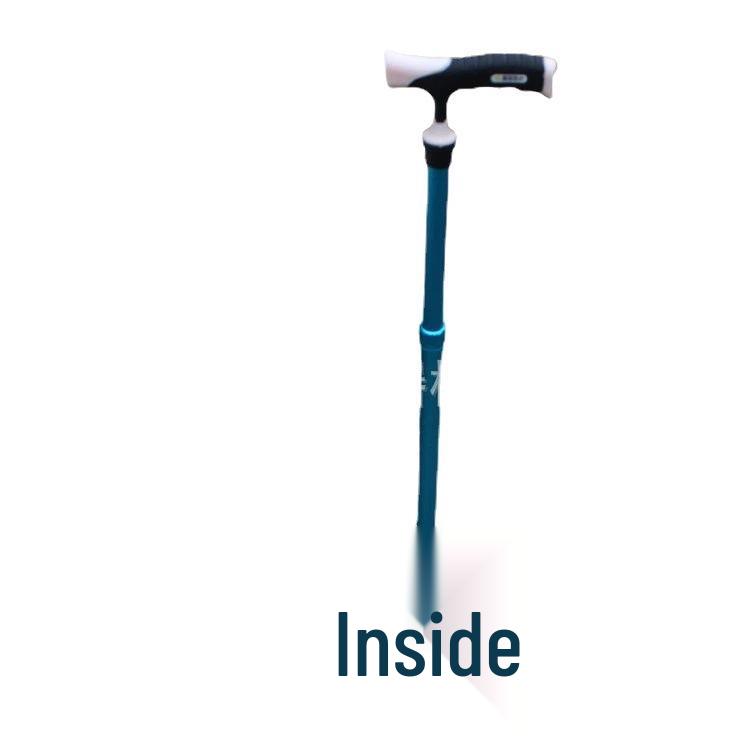 Adjustable Quad Cane Crutches - Aluminum Alloy, Multiple Styles for Elderly