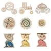 DIY Wood Accessories Montessori Busy Board Castle Sheep Animal Whales Bus Wall Toy Training Material Pack Educational Toy For Ch